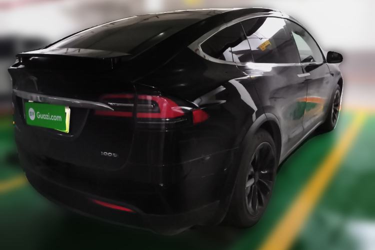 Used Tesla Model X 2017 X 100D Long Range Edition Rear Right 45 Deg