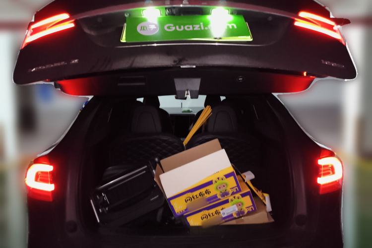 Used Tesla Model X 2017 X 100D Long Range Edition Trunk