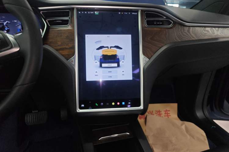 Used Tesla Model X 2017 X 100D Long Range Edition Audio And AC Panel