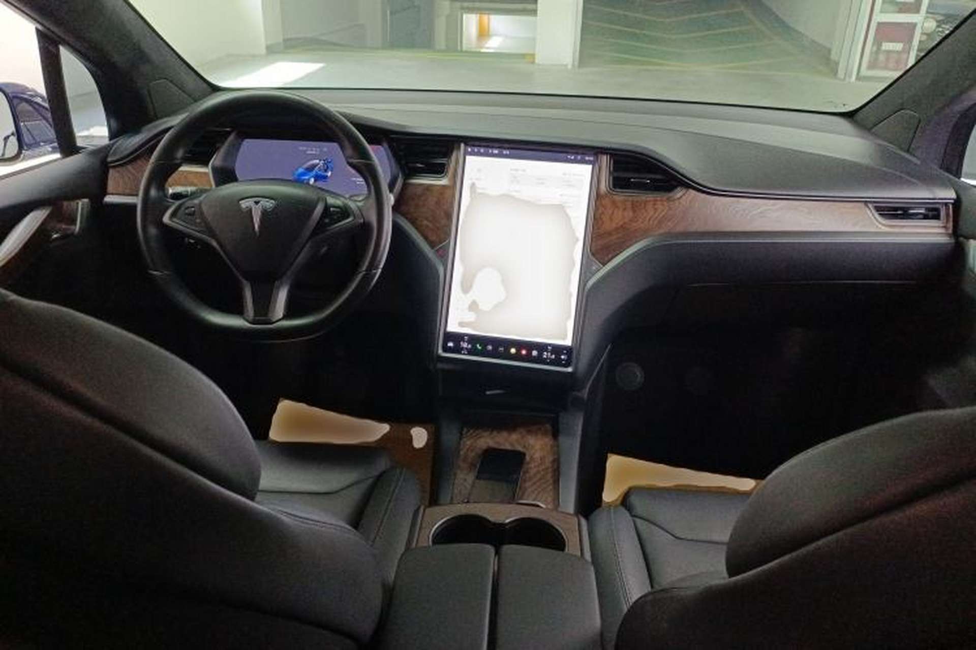 Used Tesla Model X 2017 X 100D Long Range Edition Center Console