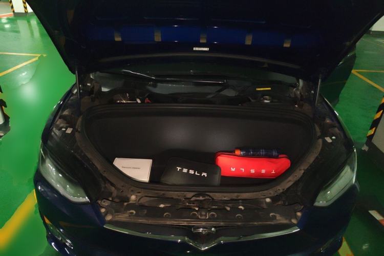 Used Tesla Model X 2017 X 100D Long Range Edition Engine Bay