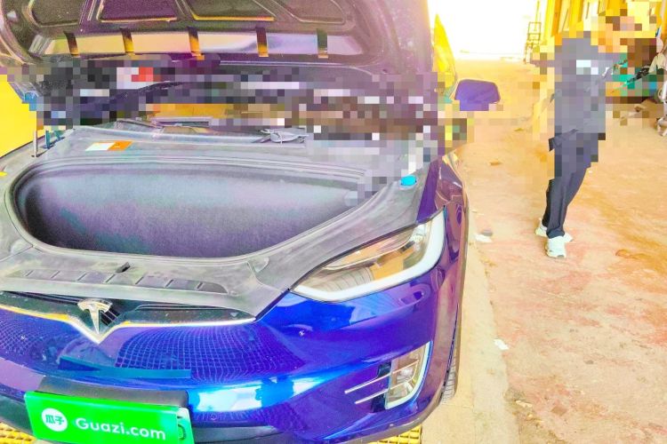 Used Tesla Model X 2017 X 100D Long Range Edition Engine Bay Left