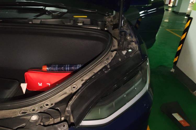 Used Tesla Model X 2017 X 100D Long Range Edition Engine Bay Left
