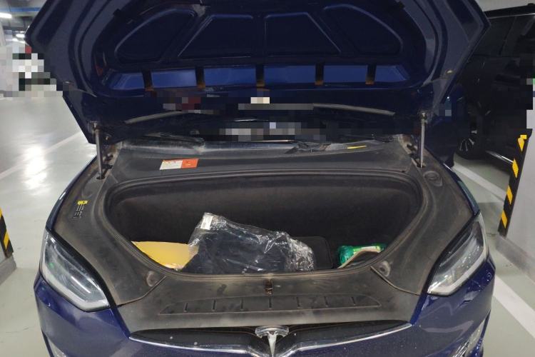 Used Tesla Model X 2017 X 100D Long Range Edition Engine Bay