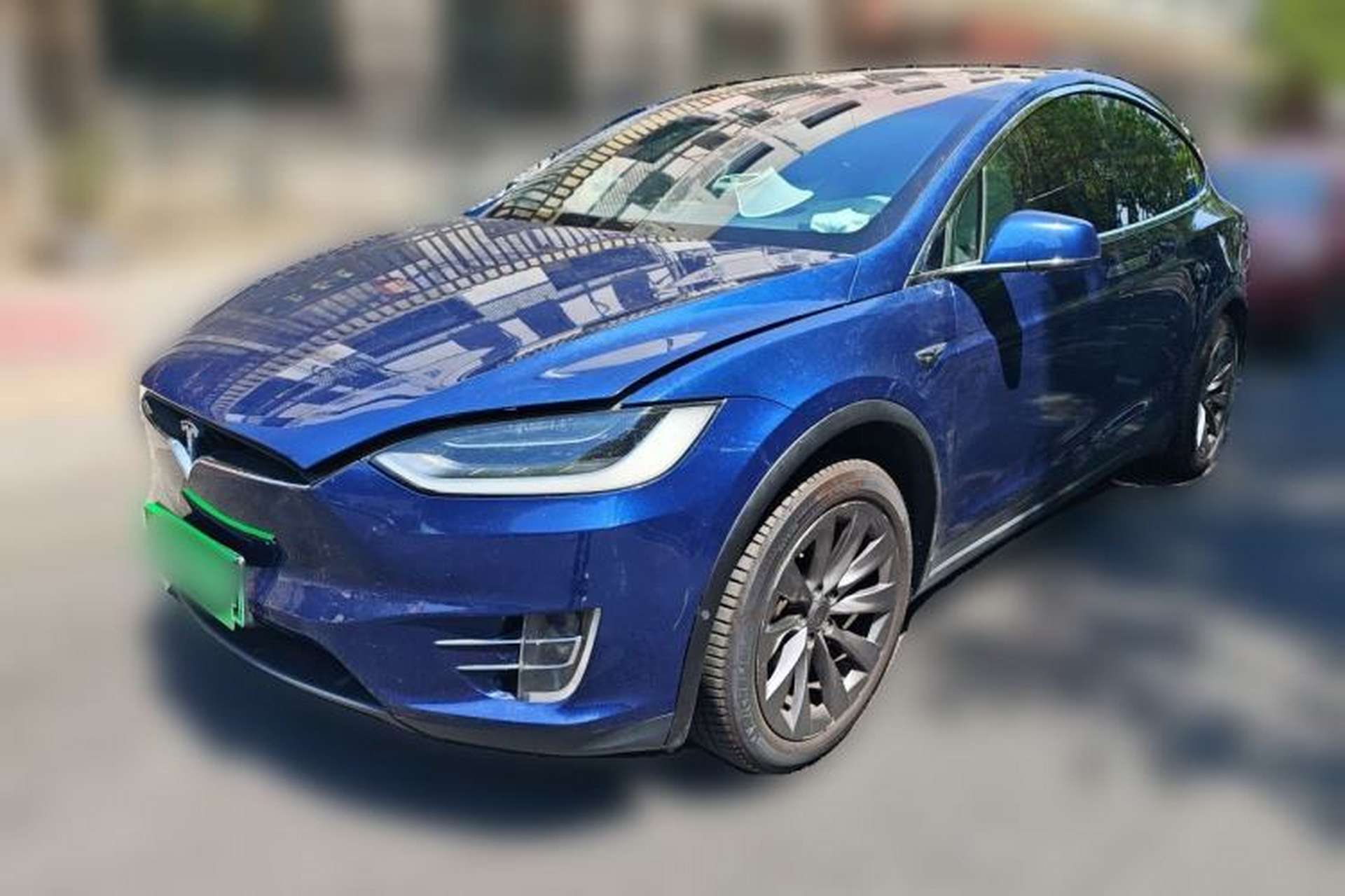 Used Tesla Model X 2017 X 100D Long Range Edition Front Left 45 Deg