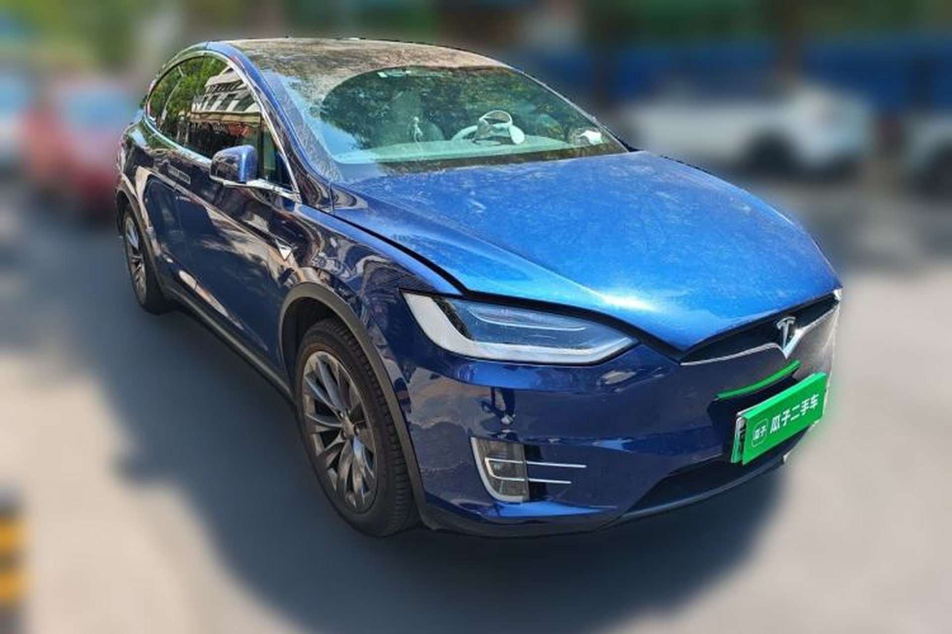 Used Tesla Model X 2017 X 100D Long Range Edition Front Right 45 Deg