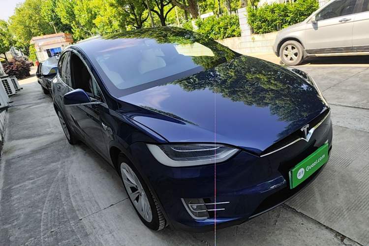Used Tesla Model X 2017 X 100D Long Range Edition Front Right 45 Deg
