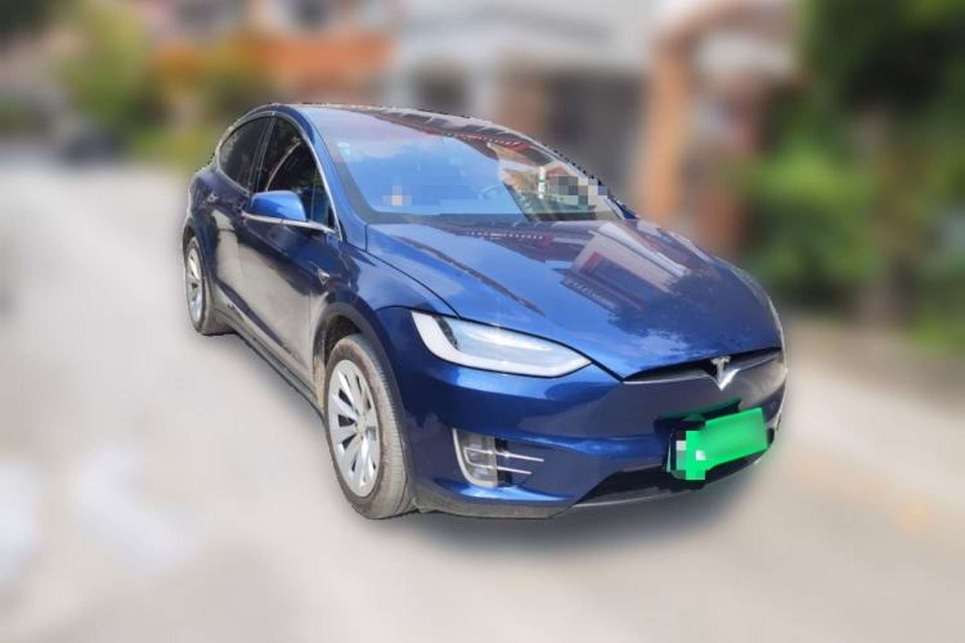 Used Tesla Model X 2017 X 100D Long Range Edition Front Right 45 Deg