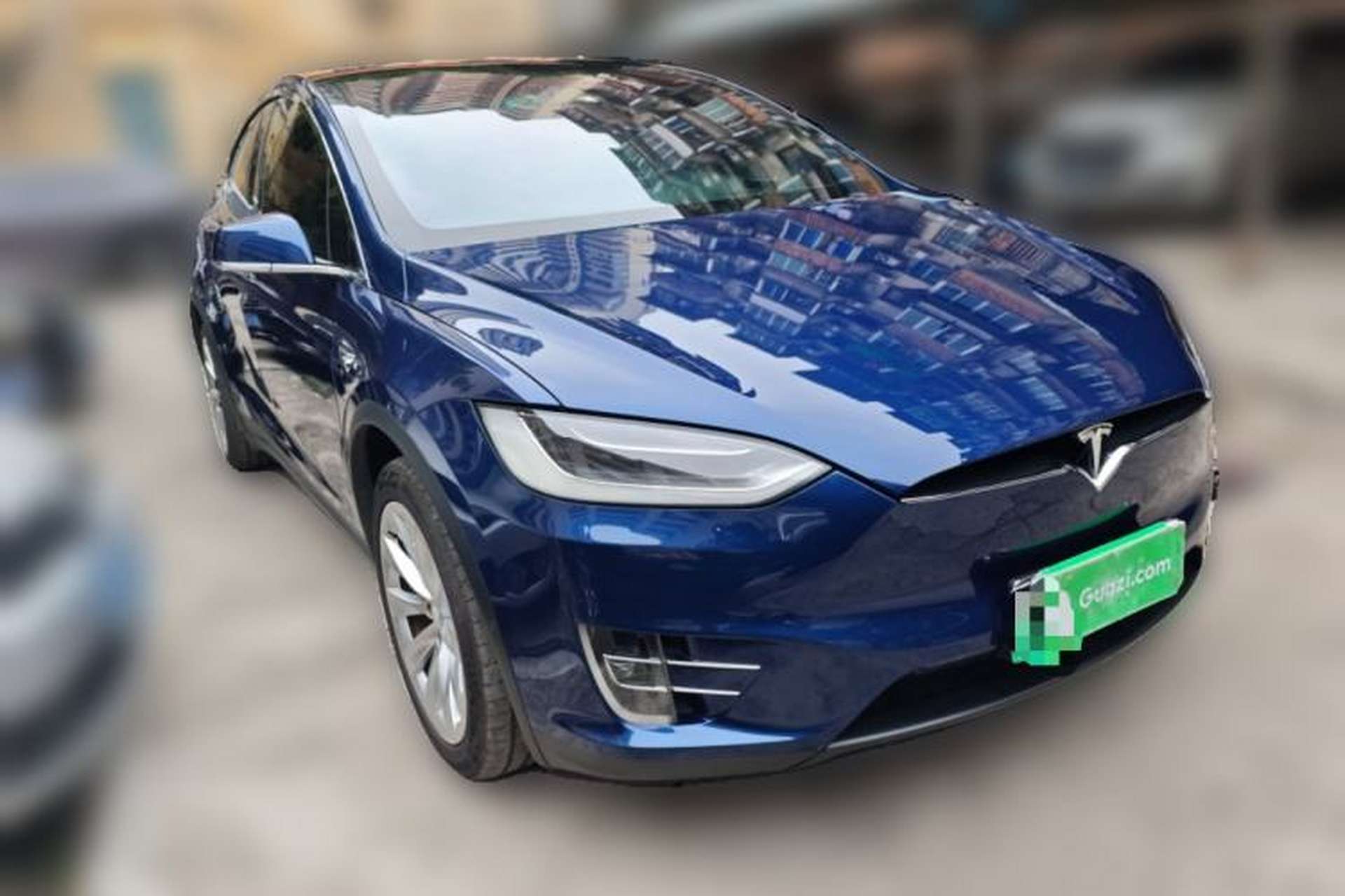 Used Tesla Model X 2017 X 100D Long Range Edition Front Right 45 Deg