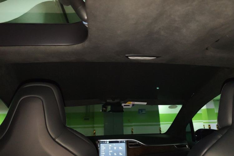 Used Tesla Model X 2017 X 100D Long Range Edition Headliner