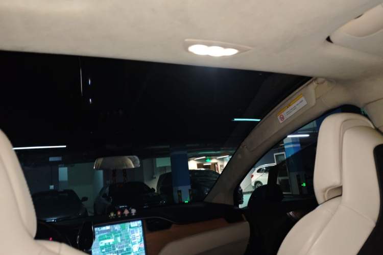 Used Tesla Model X 2017 X 100D Long Range Edition Headliner