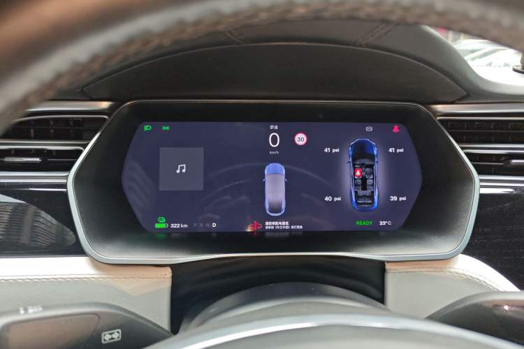Used Tesla Model X 2017 X 100D Long Range Edition Instrument Cluster