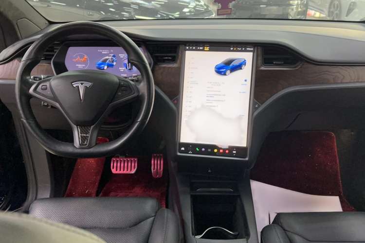 Used Tesla Model X 2017 X 100D Long Range Edition Interior 3