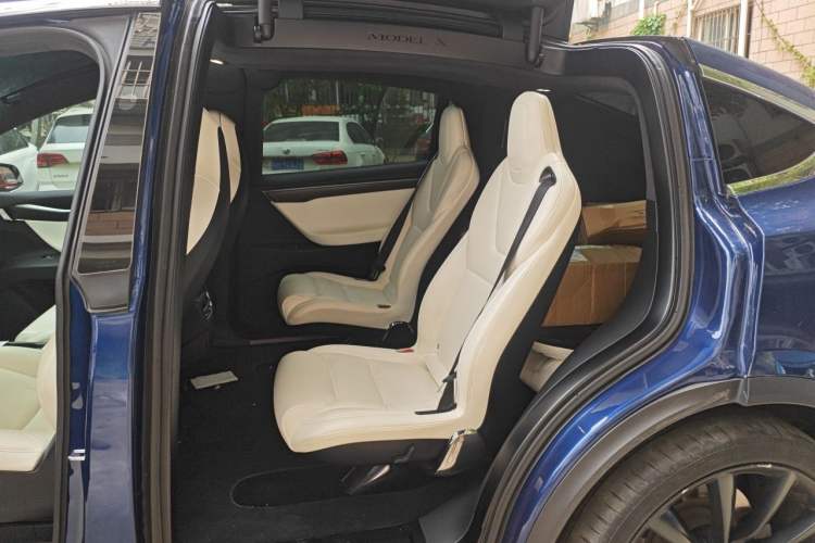 Used Tesla Model X 2017 X 100D Long Range Edition Left Rear Seat