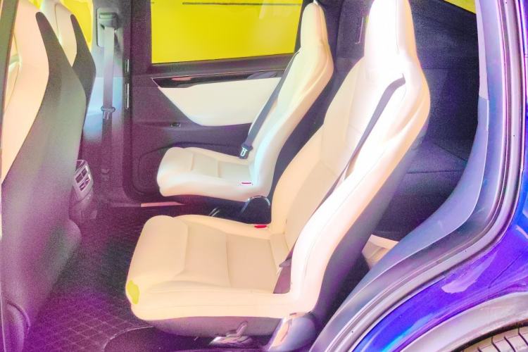 Used Tesla Model X 2017 X 100D Long Range Edition Left Rear Seat