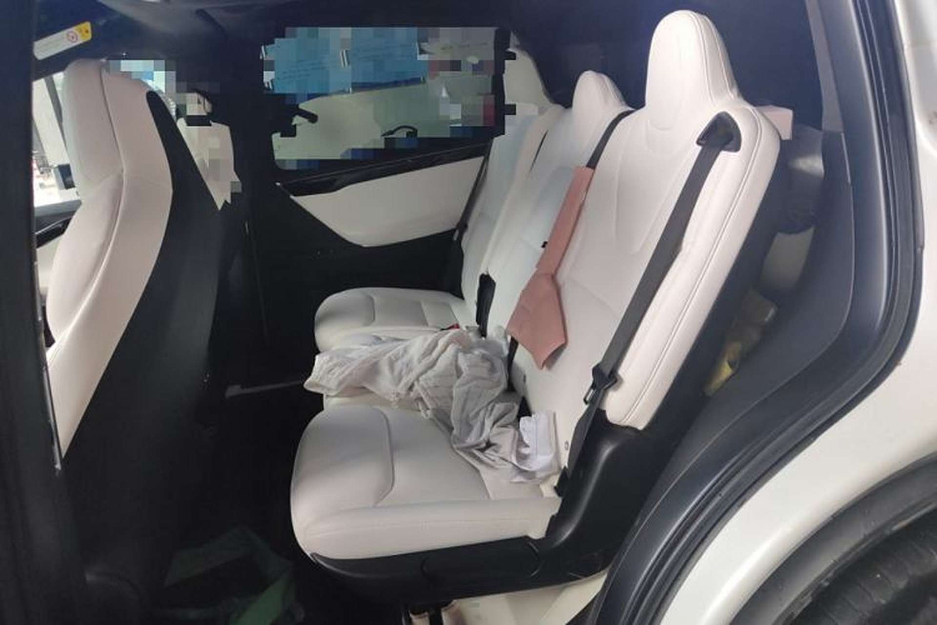 Used Tesla Model X 2017 X 100D Long Range Edition Left Rear Seat