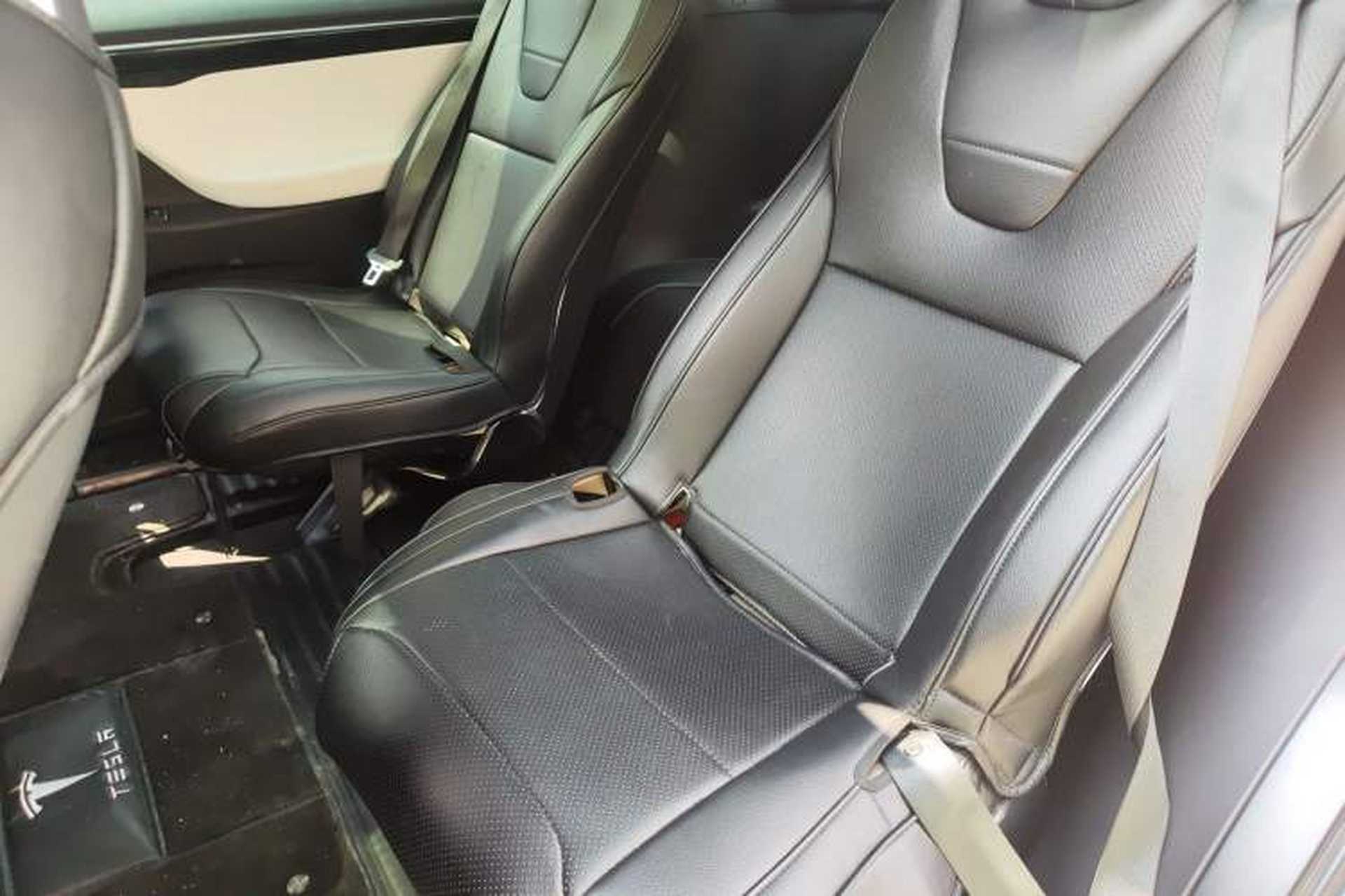 Used Tesla Model X 2017 X 100D Long Range Edition Left Rear Seat