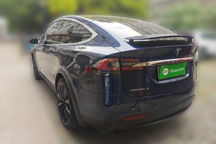 Used Tesla Model X 2017 X 100D Long Range Edition Rear Left 45 Deg