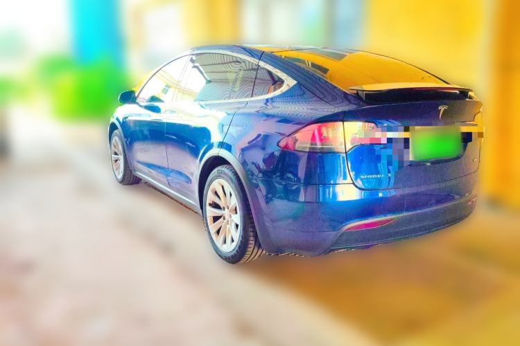 Used Tesla Model X 2017 X 100D Long Range Edition Rear Left 45 Deg