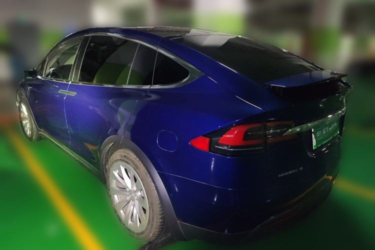 Used Tesla Model X 2017 X 100D Long Range Edition Rear Left 45 Deg