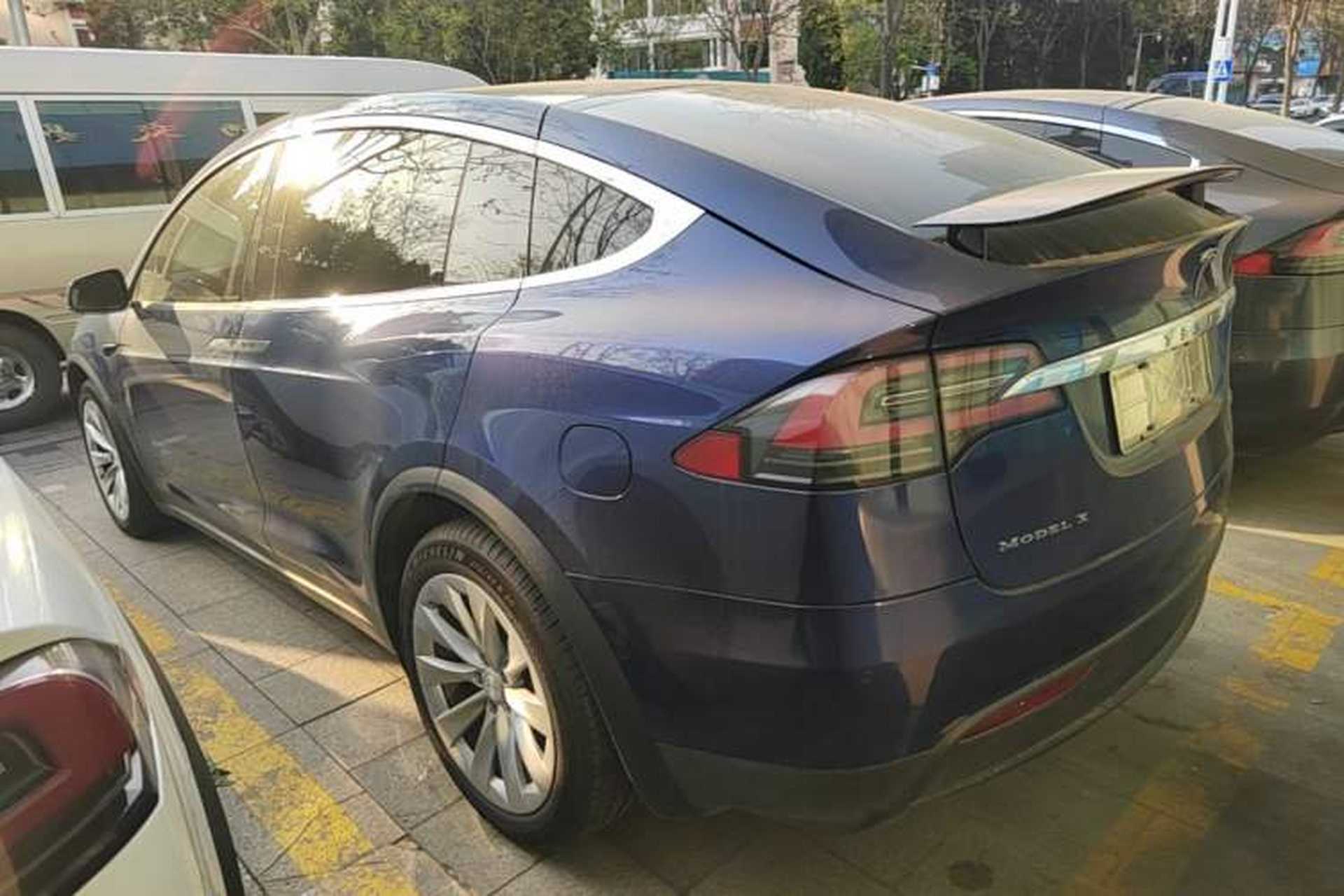 Used Tesla Model X 2017 X 100D Long Range Edition Rear Left 45 Deg