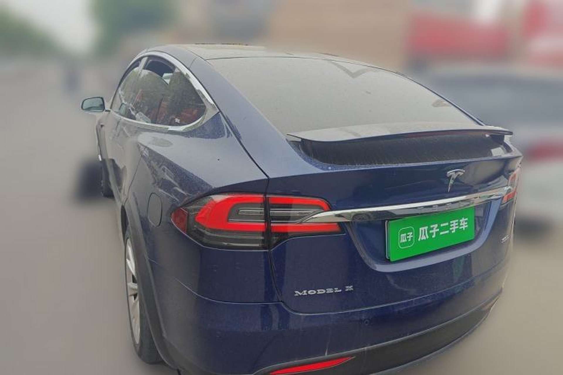 Used Tesla Model X 2017 X 100D Long Range Edition Rear Left 45 Deg