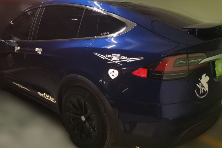 Used Tesla Model X 2017 X 100D Long Range Edition Rear Left 45 Deg