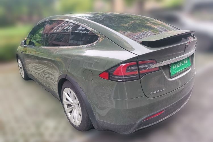 Used Tesla Model X 2017 X 100D Long Range Edition Rear Left 45 Deg