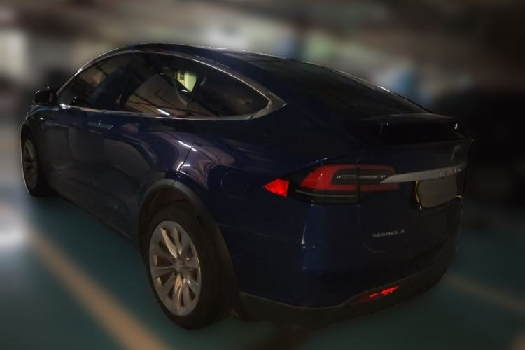 Used Tesla Model X 2017 X 100D Long Range Edition Rear Left 45 Deg