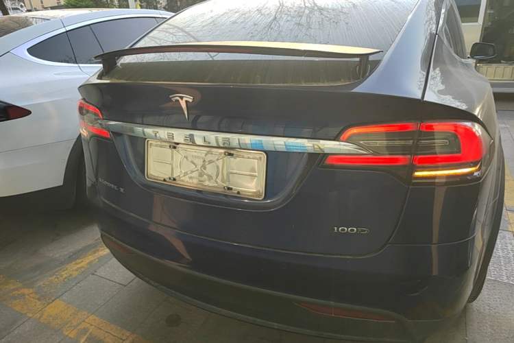 Used Tesla Model X 2017 X 100D Long Range Edition Rear