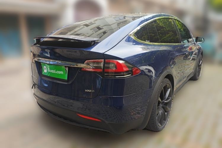Used Tesla Model X 2017 X 100D Long Range Edition Rear Right 45 Deg