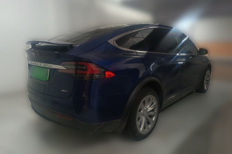 Used Tesla Model X 2017 X 100D Long Range Edition Rear Right 45 Deg