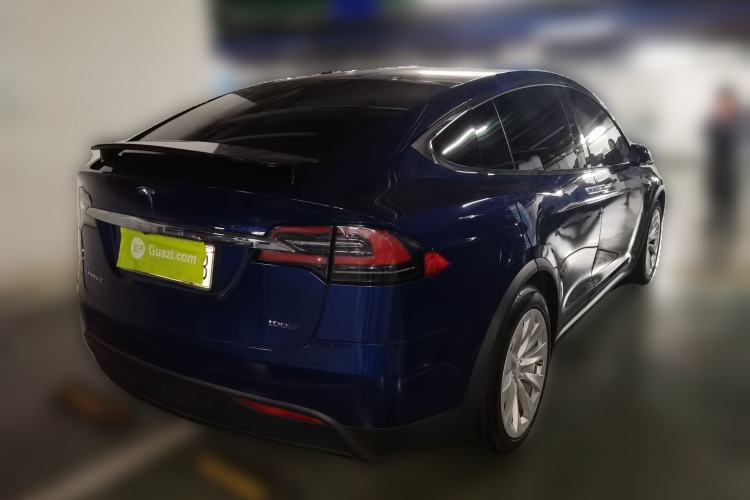 Used Tesla Model X 2017 X 100D Long Range Edition Rear Right 45 Deg