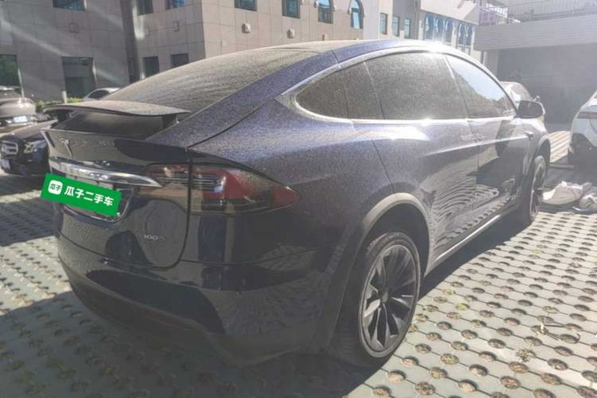 Used Tesla Model X 2017 X 100D Long Range Edition Rear Right 45 Deg