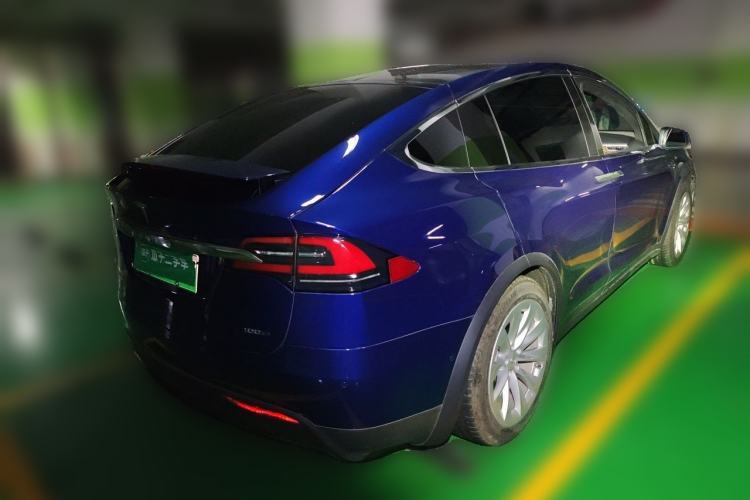 Used Tesla Model X 2017 X 100D Long Range Edition Rear Right 45 Deg
