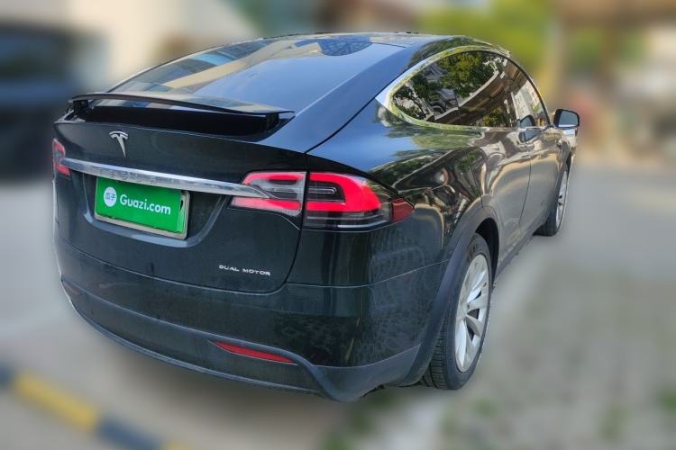 Used Tesla Model X 2017 X 100D Long Range Edition Rear Right 45 Deg