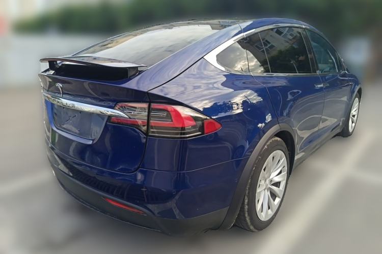 Used Tesla Model X 2017 X 100D Long Range Edition Rear Right 45 Deg