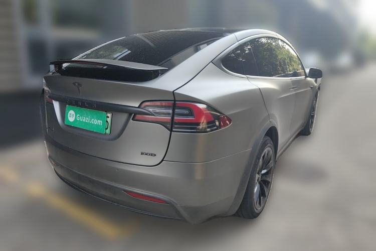 Used Tesla Model X 2017 X 100D Long Range Edition Rear Right 45 Deg