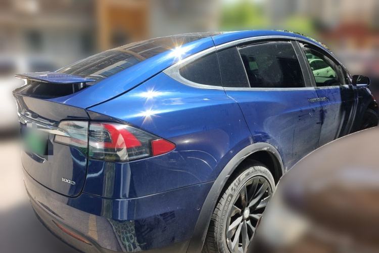 Used Tesla Model X 2017 X 100D Long Range Edition Rear Right 45 Deg
