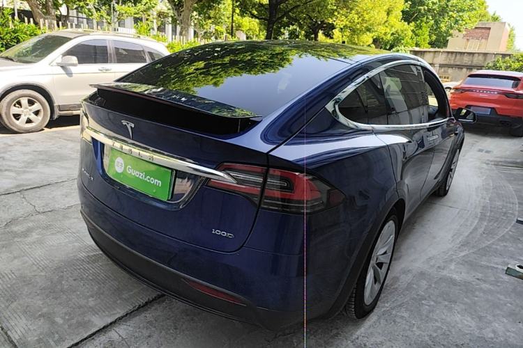 Used Tesla Model X 2017 X 100D Long Range Edition Rear Right 45 Deg