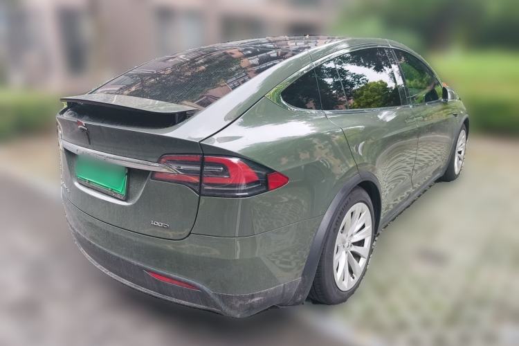 Used Tesla Model X 2017 X 100D Long Range Edition Rear Right 45 Deg