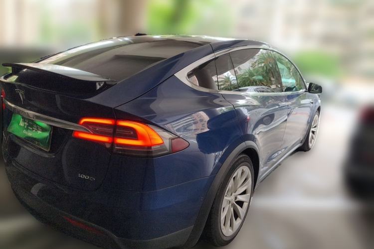 Used Tesla Model X 2017 X 100D Long Range Edition Rear Right 45 Deg