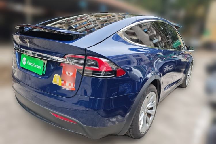 Used Tesla Model X 2017 X 100D Long Range Edition Rear Right 45 Deg