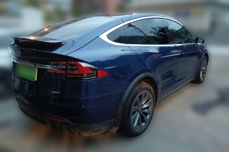 Used Tesla Model X 2017 X 100D Long Range Edition Rear Right 45 Deg