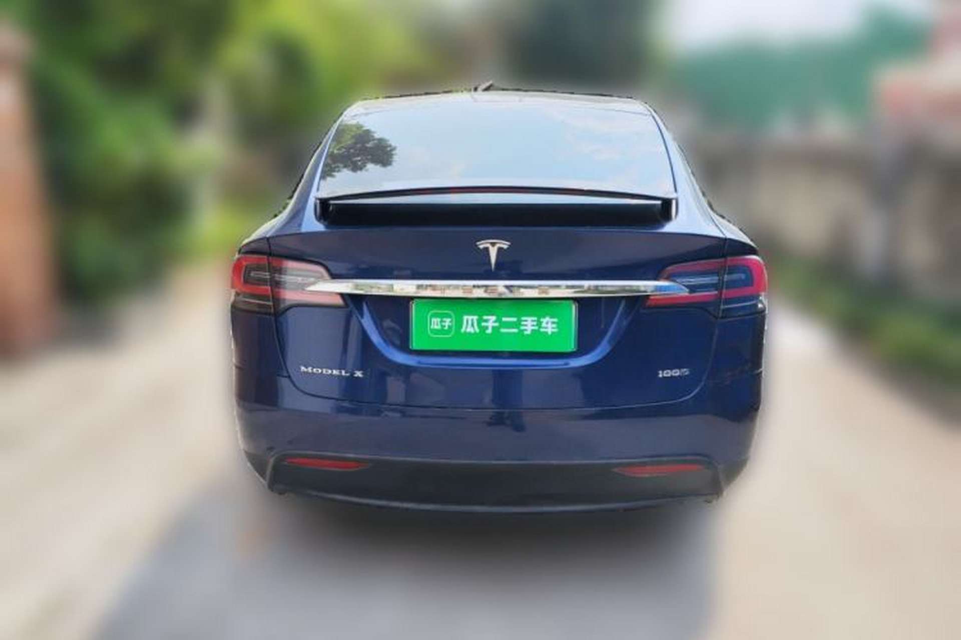 Used Tesla Model X 2017 X 100D Long Range Edition Rear