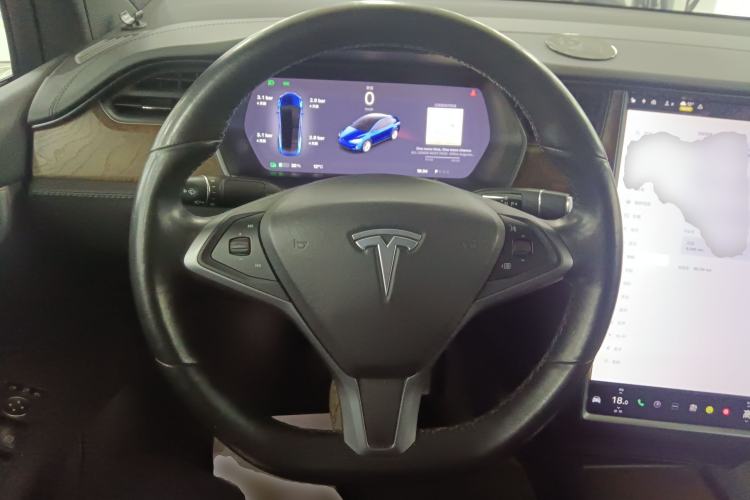 Used Tesla Model X 2017 X 100D Long Range Edition Steering Wheel