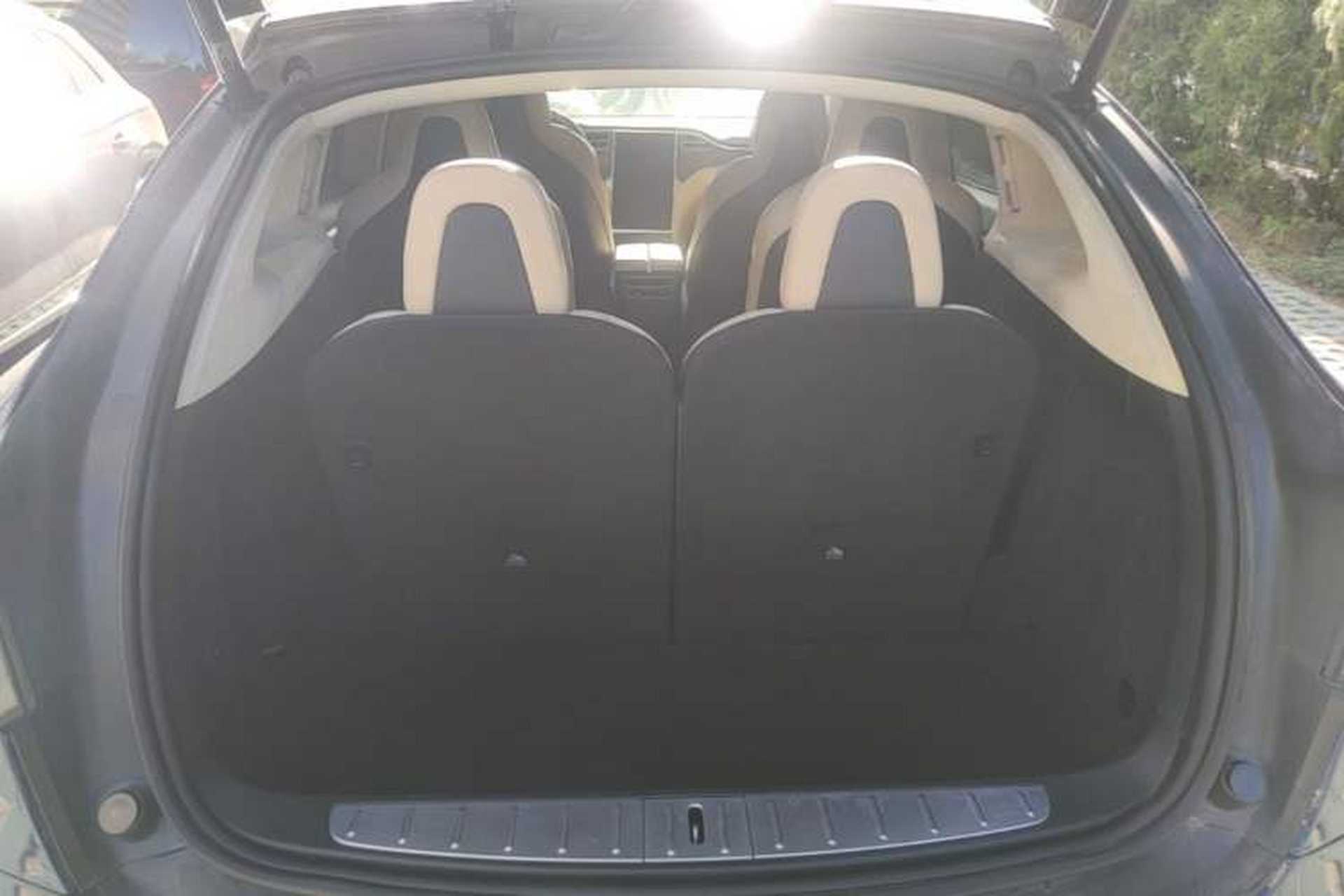 Used Tesla Model X 2017 X 100D Long Range Edition Trunk