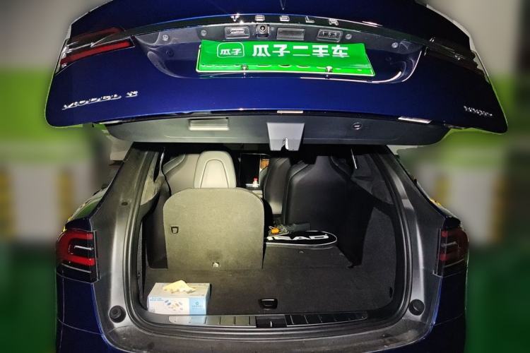 Used Tesla Model X 2017 X 100D Long Range Edition Trunk