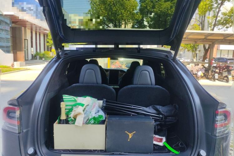 Used Tesla Model X 2017 X 100D Long Range Edition Trunk