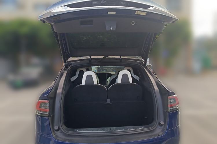 Used Tesla Model X 2017 X 100D Long Range Edition Trunk
